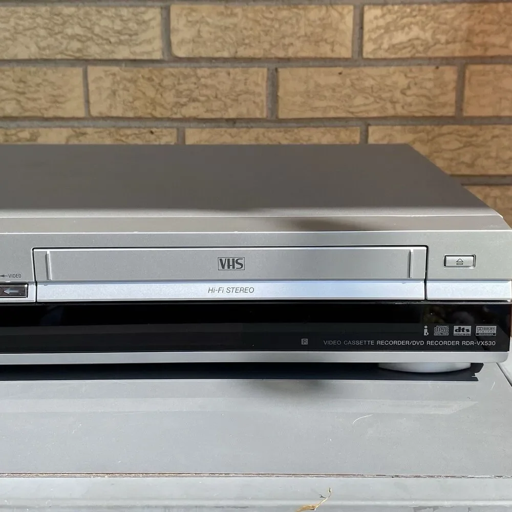 Sony RDR-VX530 DVD Recorder VHS Combo Player Tested Working No Remote